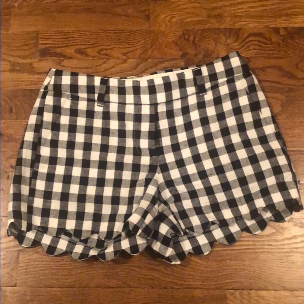 J. Crew women’s scalloped shorts